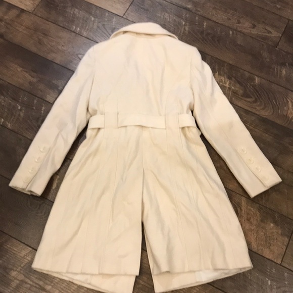 Guess Cream Winter Trench Coat - Picture 5 of 5